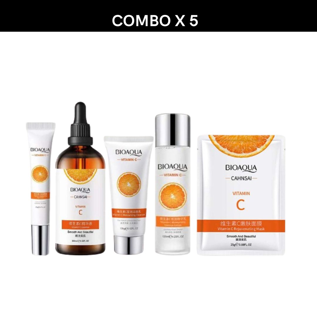 Combo Completo X 5 Productos Vitamina C