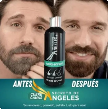 Shampoo Cubrecanas + Splas Capilar + Resve C