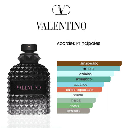 Valentino Uomo Born In Roma 100ML  + Perfumero Recargable